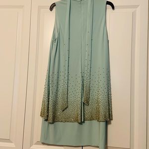 Betsy Adam dress. Mint color. Size 14. New, never worn no tags